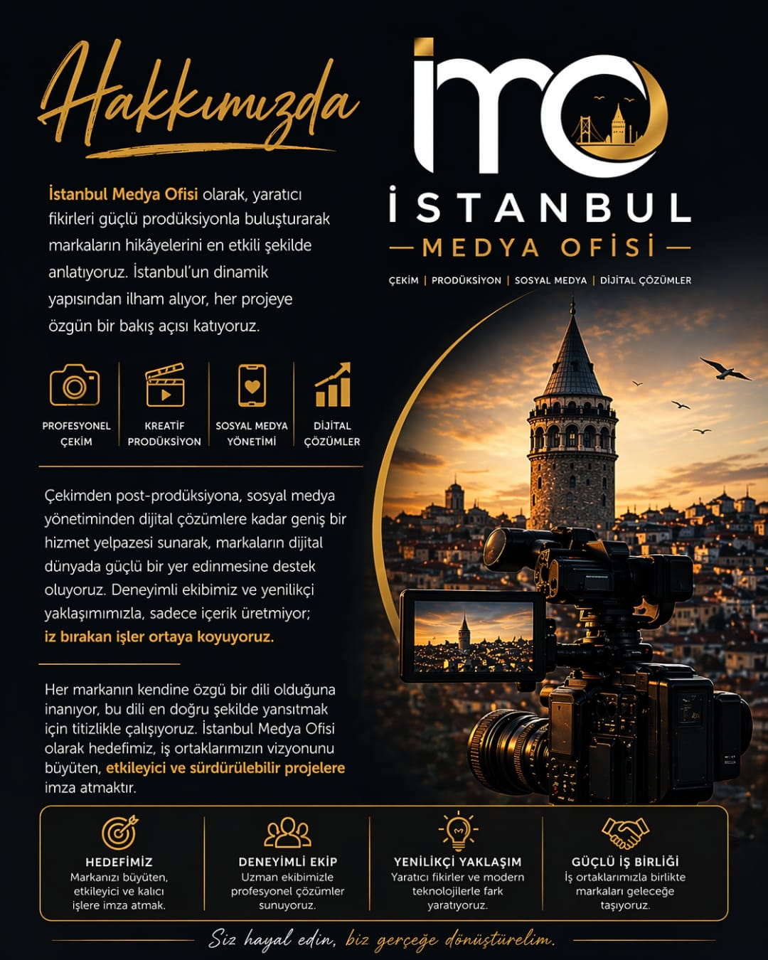 İstanbul Medya Ofisi Broşür